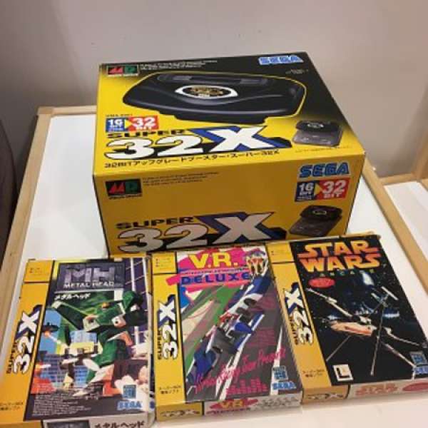 SEGA 32X 連 3 隻games