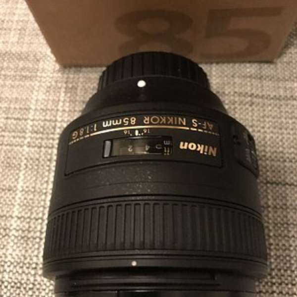 Nikon 85mm 1.8G 90%new