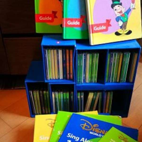 迪士尼美語世界書&CD