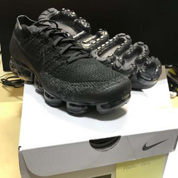 全新 Nike Air VaporMax Triple Black US 9