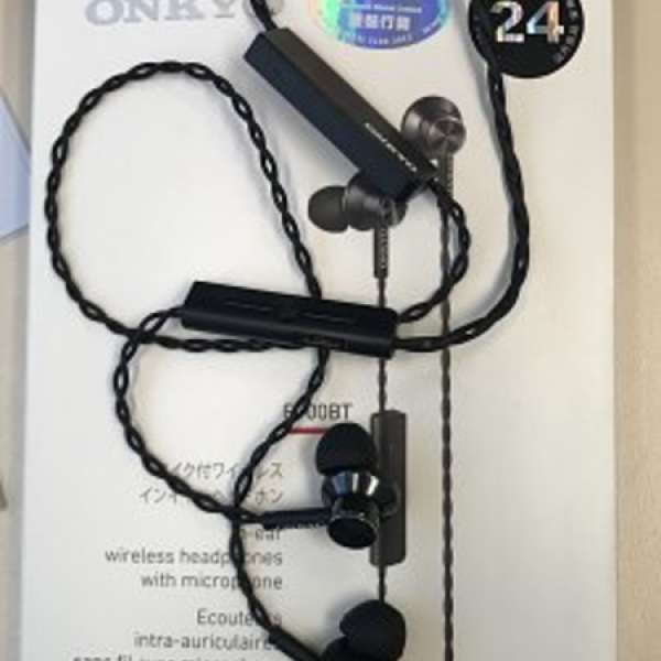 Onkyo E700BT Bluetooth earphone 香港行貨有保