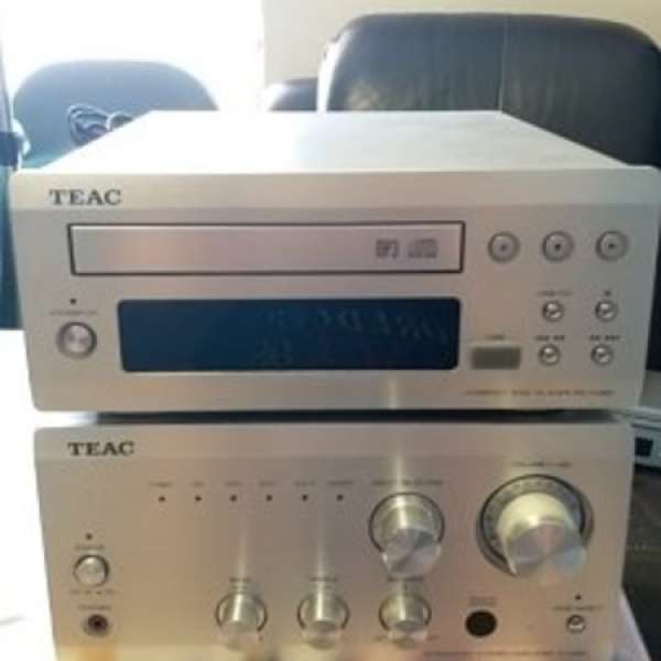 二手TEAC小型擴音機連CD機