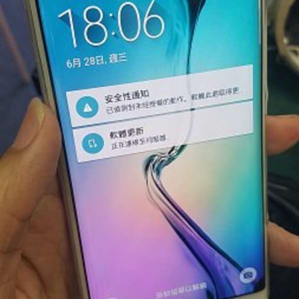 全新 - Samsung S6 Edge 64G 白色 - G9250 (問題機 - 請注意內容)