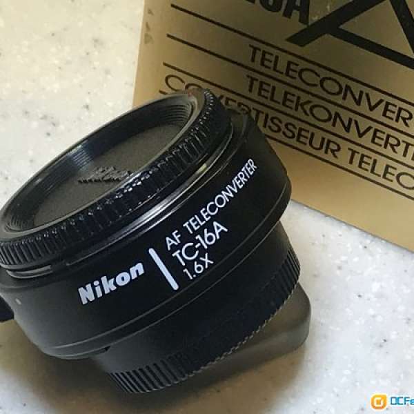 Nikon TC-16A 以改裝 增距鏡 手動鏡頭可作 AF 輔助