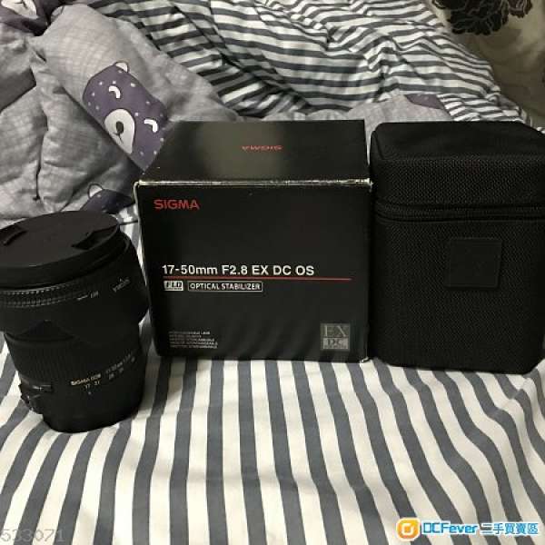 Sigma 17-50mm F2.8EX DC OS 有防手震功能 for canon