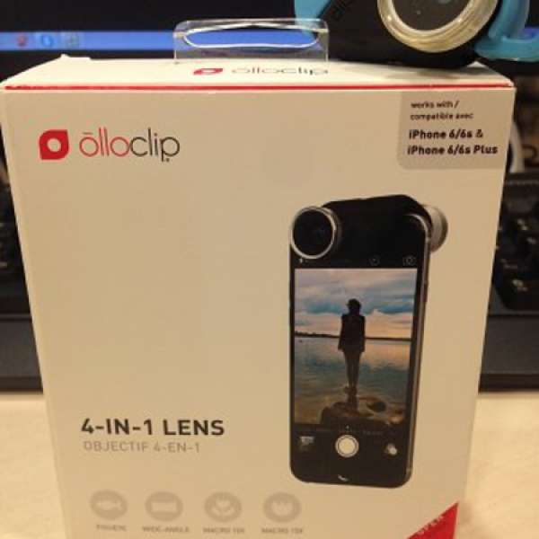 Olloclip 4-IN-1 LENS SET for iPhone 6/6s & iPhone 6/6s Plus