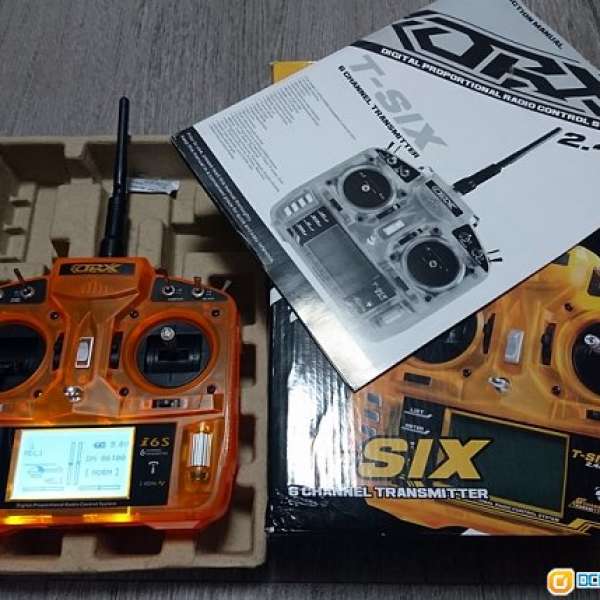 OrangeRx T-SIX 2.4GHz DSM2 Compatible 6CH Transmitter