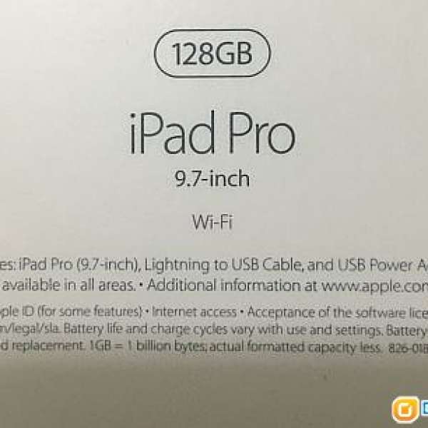 128GB 9.7" iPad Pro  Rose Gold Wifi