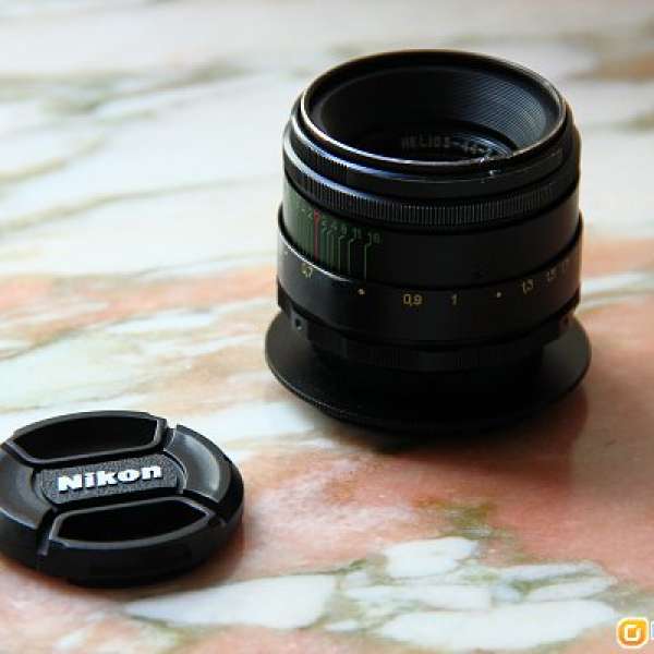 Helios 58mm f2 連 M42 to Canon EF adaptor