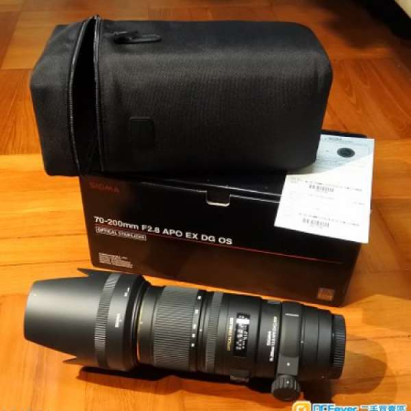 Sigma 70-200mm f/2.8 EX DG OS HSM (Canon EF mount)