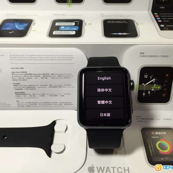 Apple watch Series *2 42mm 黑色 香港行貨 *99.9%new ! 跟衞訊單據*行保至14/5/201...