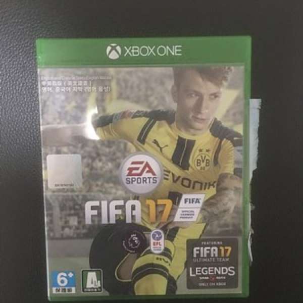 出售 Xbox One Game FIFA 17 中英合版