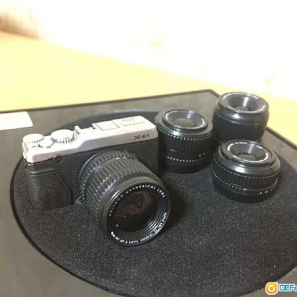 [Hotshoe飾物] 放Fujifilm X-E1相機 連鏡頭的Hotshoe插座飾物
