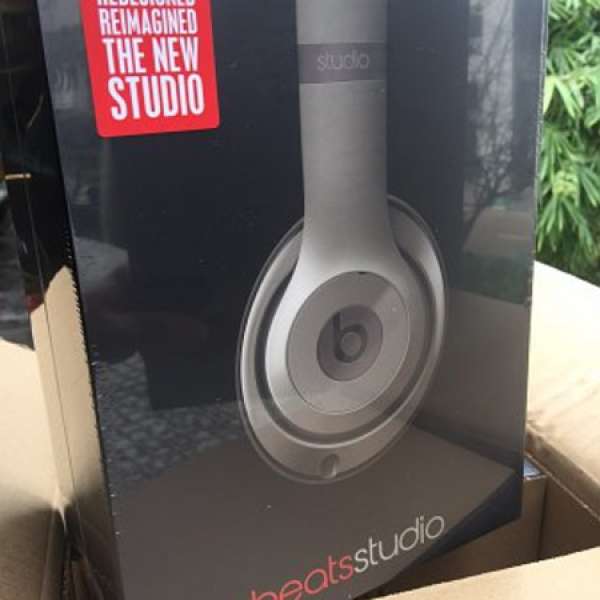 Beats Studio 2.0 行正貨 頭罩式有線耳機 音色絕對比Solo出色!! 全新 未開封