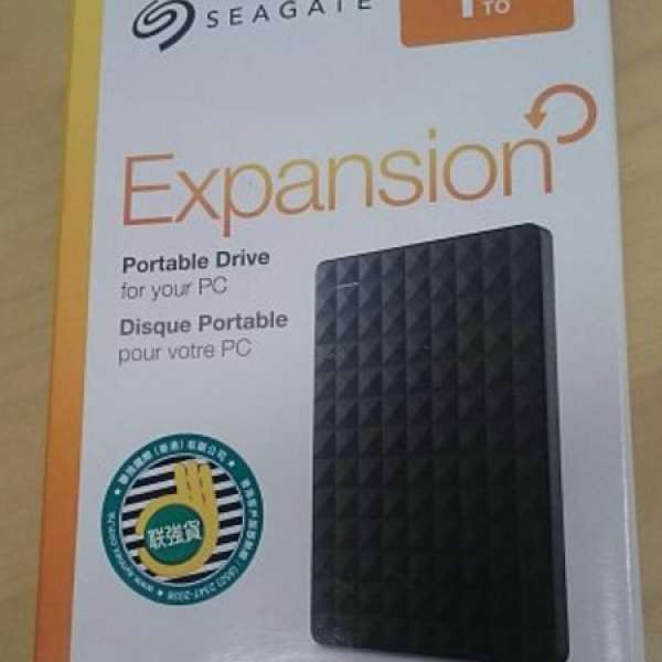 全新 Seagate Expansion 1TB USB3.0 Portable Drive