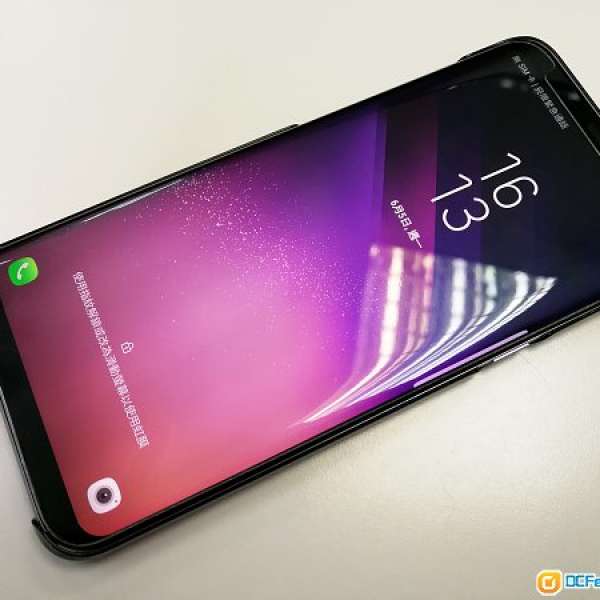 Samsung S8+ , 128GB,6GB ram 紫灰色, 行貨! 99.9%新