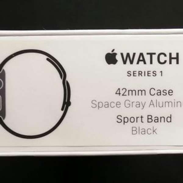 Apple Watch Series 1 42mm Black 全新未開封