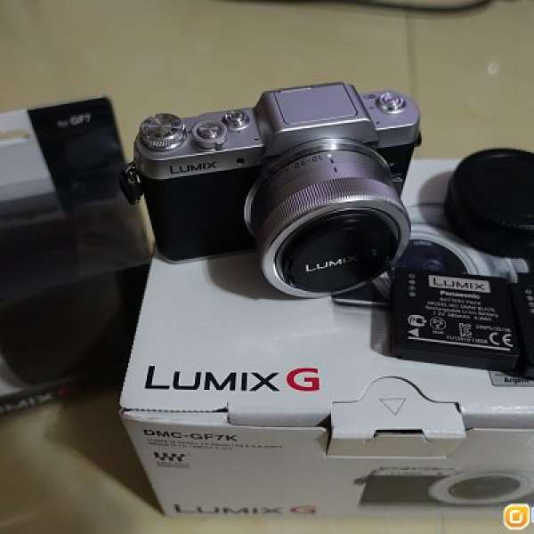 99%new Panasonic GF7 kit set (行貨, 2電, not GF8)