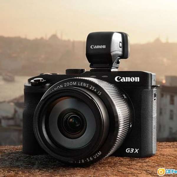 Canon powershot G3x + EVF-DC1