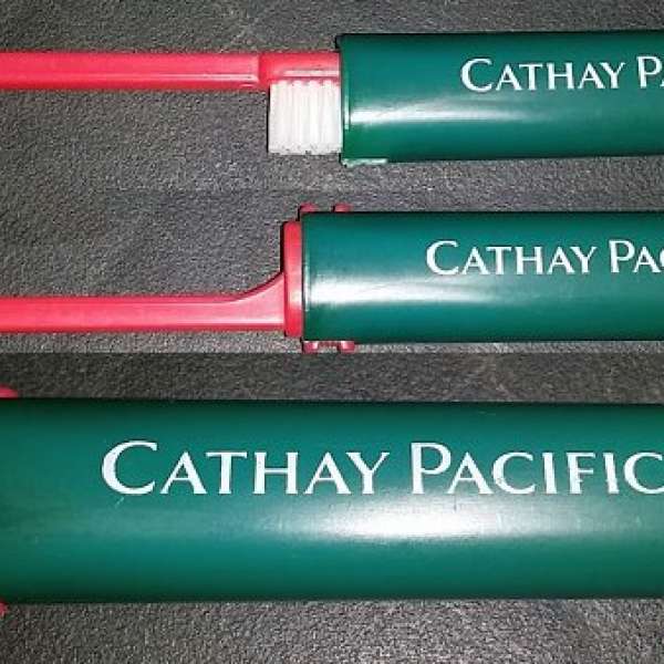 CX Cathay Pacific Toothbrush 1990年代國泰航空公司非賣品收藏牙刷 (全新) - 可郵...