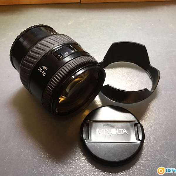 85% New Minolta AF24-85mm/3.5-4.5 New Lens