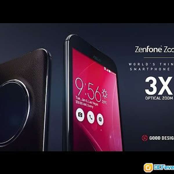 100% 全新 ASUS ZenFone Zoom ZX551ML 4GB+128GB +NFC+ ZenFlash(香港行貨)