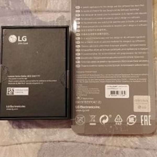 Lg g6 原裝quick cover 及b&o play 耳機