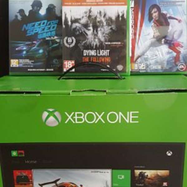 Xbox One 500 GB 跟Game