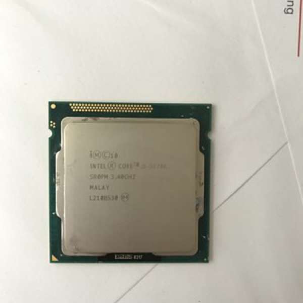 平放 CPU Intel i5 3570K 3.4GHz LGA 1155