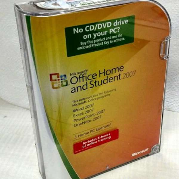 Microsoft Office Home and Student 2007 retail version for PC