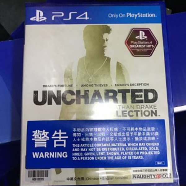 放uncharted collection （全新，買新機跟機送）