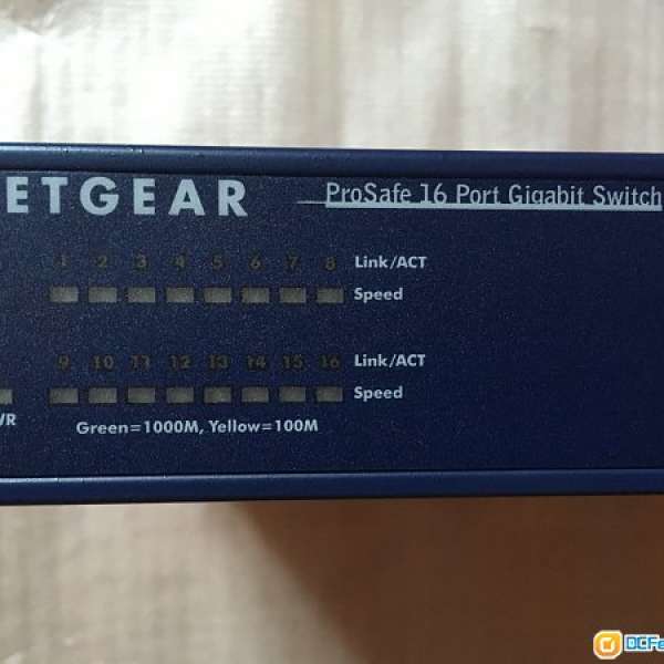 Netgear Prosafe JGS-516 16 Ports Gigabit Switch