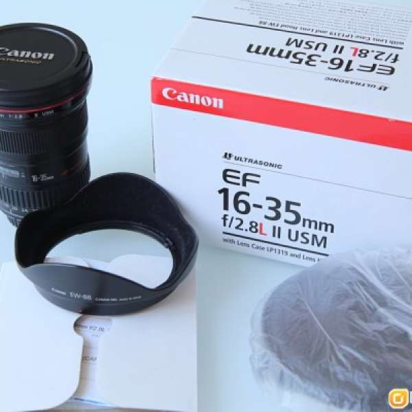 Canon 16-35mm f/2.8L II USM (as-new)