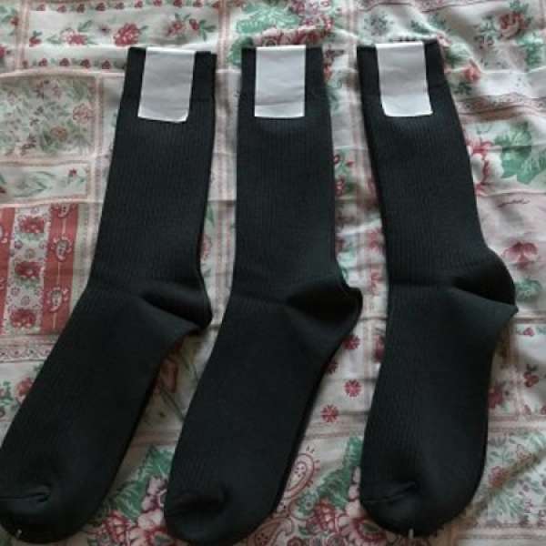 全新Uniqlo 男裝襪 三對 25-27 cm 蜜綠色 見圖