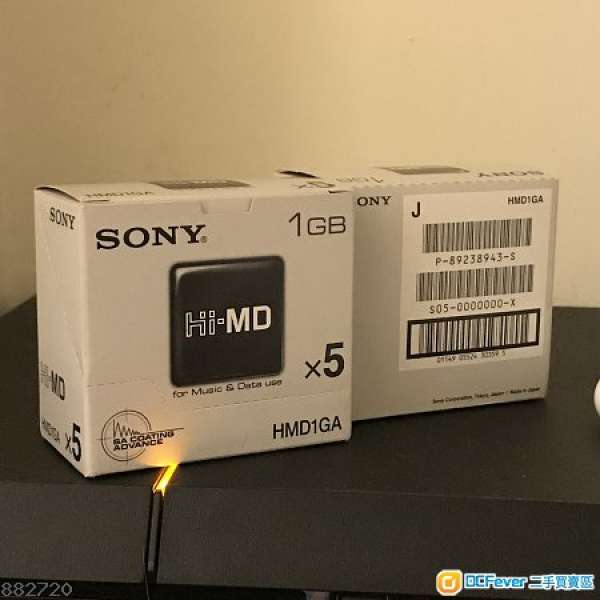 Hi-MD碟/ Hi-MD discs （HMD1GA）