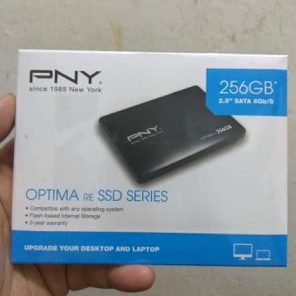 全新 PNY 256G SSD (剛由代理換回)