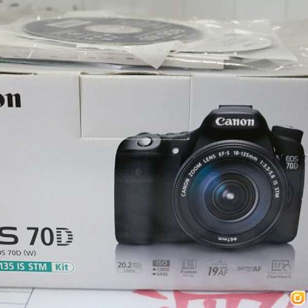 新淨 Canon EOS 70D 18-135mm KIT