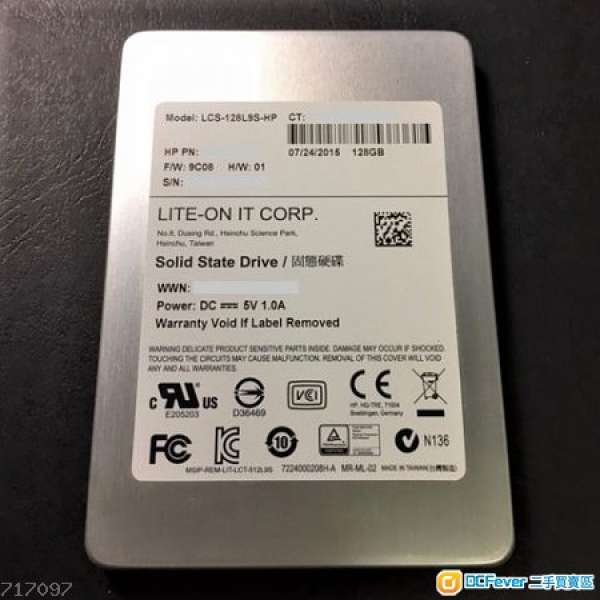LITE-ON SSD 128GB LCS-128L9S