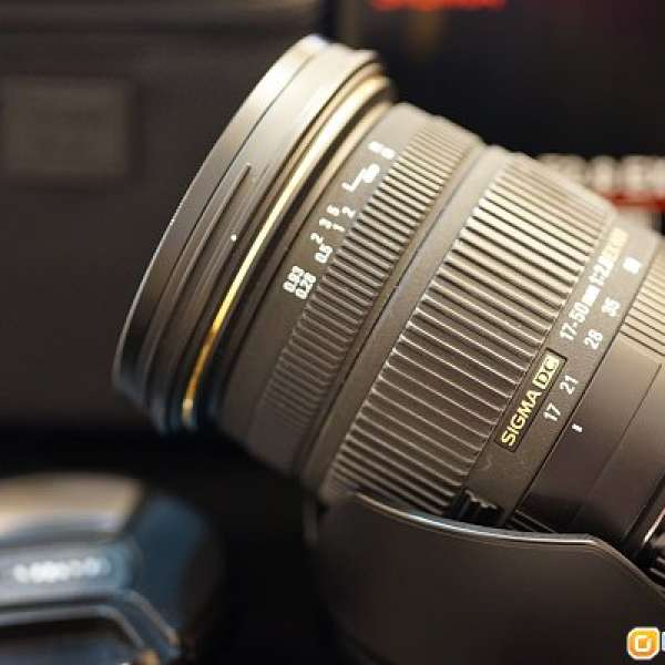 Sigma 17-50mm F2.8 EX DC OS HSM (For Canon)