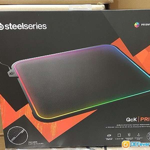 NEW- Steelseries QcK Prism Gaming Mouse Pad 原價$580 特價$430