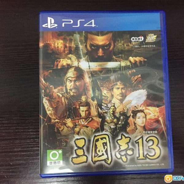 PS4 Game 《三國志13》