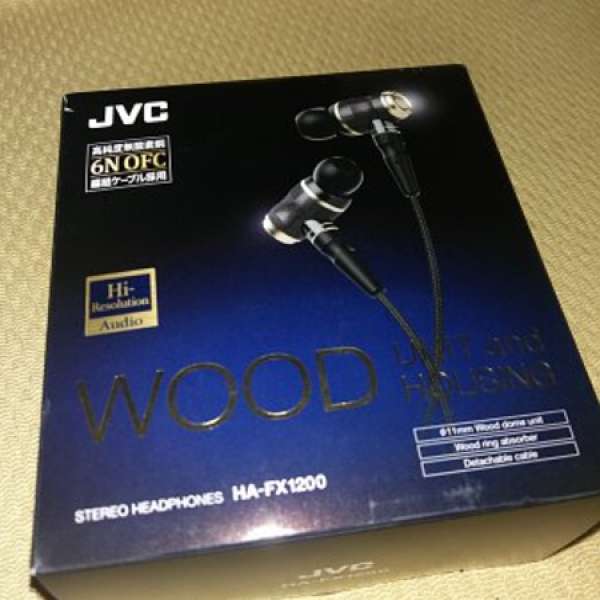 Jvc fx1200 有單有盒有保