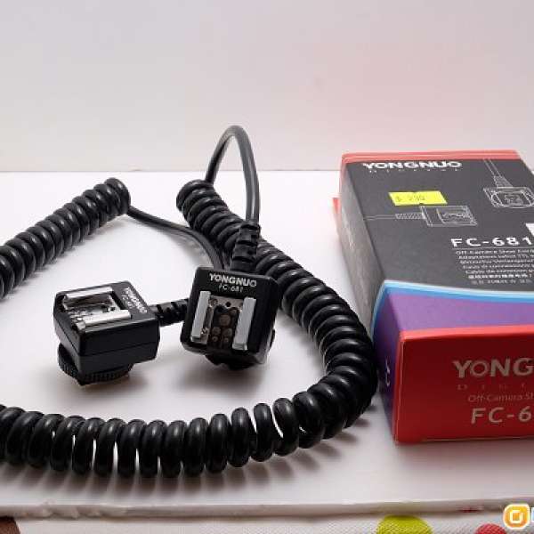 Yongnuo 永諾 FC-681 Off-camera Shoe Cord TTL 飛燈綫