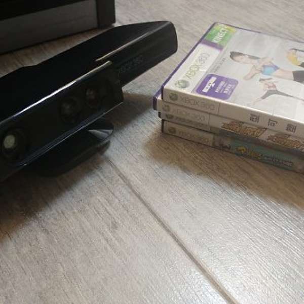 Xbox360 kinect 連 4Games