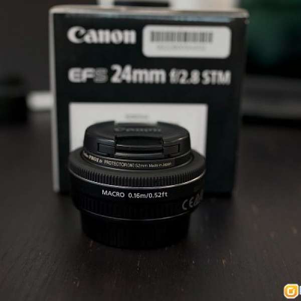 95% new Canon EF-S 24mm f/2.8 STM