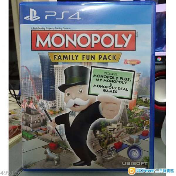 PS 4 Monopoly Family Fun Pack 大富翁