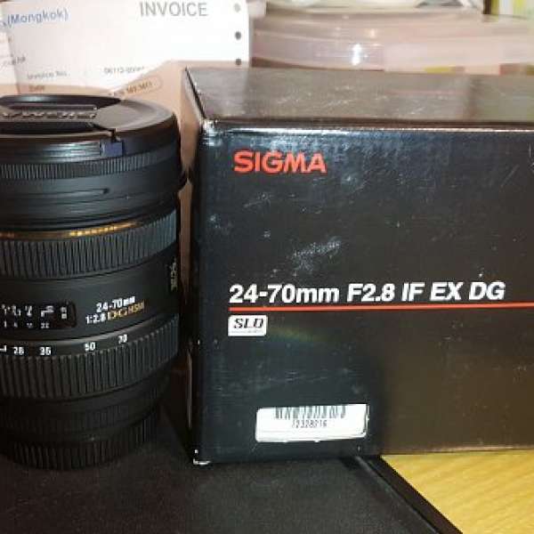 99.9% New SIGMA 24-70mm F2.8 IF EX DG for Canon