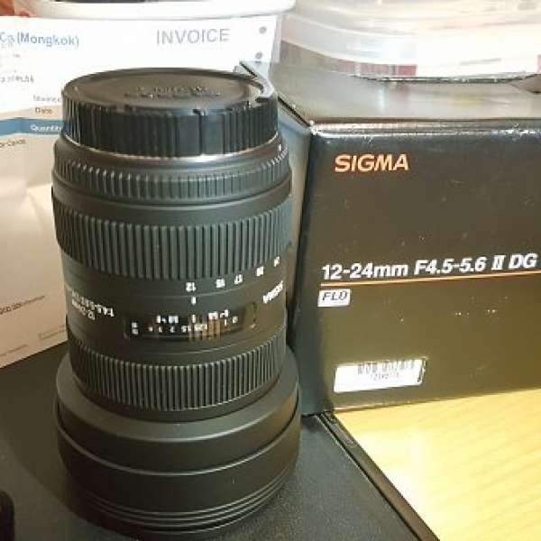 99.9% New SIGMA 12-24mm F4.5-5.6 II DG for Canon