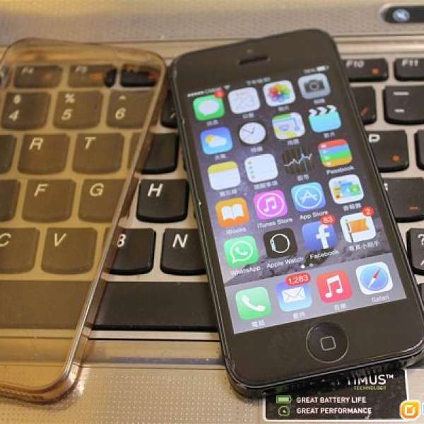 iphone 5 16 GB 黑色 zp機香港行貨IOS8.2