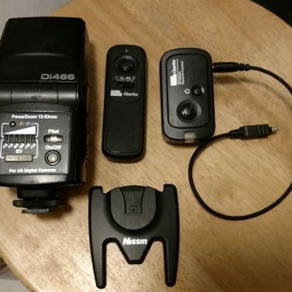 Nissin Di466 閃光燈 + Oppilas Remote (for Olympus)